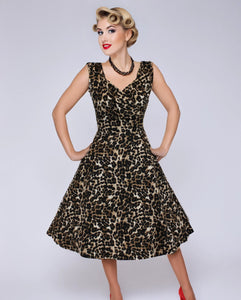 HEMET - LEOPARD SWING DRESS
