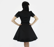 Load image into Gallery viewer, HEMET - BLACK WESTERN DRESS
