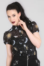 Load image into Gallery viewer, HELL BUNNY - SOLARIS BLOUSE
