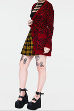 Load image into Gallery viewer, JAWBREAKER - OVERSIZED RED LEOPARD SWEATER
