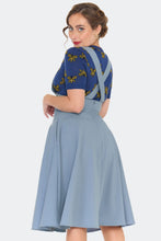 Load image into Gallery viewer, VOODOO VIXEN - EMBROIDERED SUSPENDER SKIRT
