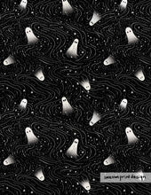 Load image into Gallery viewer, MISS LULO - SPACE GHOSTS SWING DRESS
