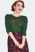 Load image into Gallery viewer, VOODOO VIXEN - SERPENT KNIT TOP
