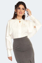 Load image into Gallery viewer, VOODOO VIXEN- CAPE OPEN SLEEVE BLOUSE
