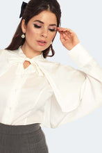 Load image into Gallery viewer, VOODOO VIXEN- CAPE OPEN SLEEVE BLOUSE

