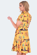 Load image into Gallery viewer, FINAL SALE VOODOO VIXEN- RETRO COWGIRL DRESS
