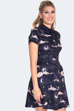Load image into Gallery viewer, VOODOO VIXEN- CAT MOON DRESS
