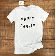 Load image into Gallery viewer, FINAL SALE BEE &amp; FOX- HAPPY CAMPER TEE
