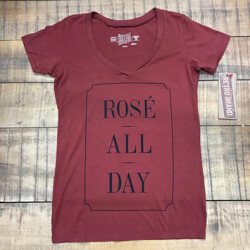 RETRO BRAND- ROSE ALL DAY TEE