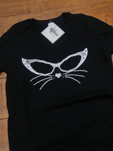 Load image into Gallery viewer, KITTIES- CAT EYES TEE
