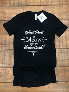 KITTIES- MEOW TEE