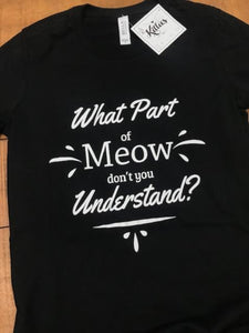 KITTIES- MEOW TEE