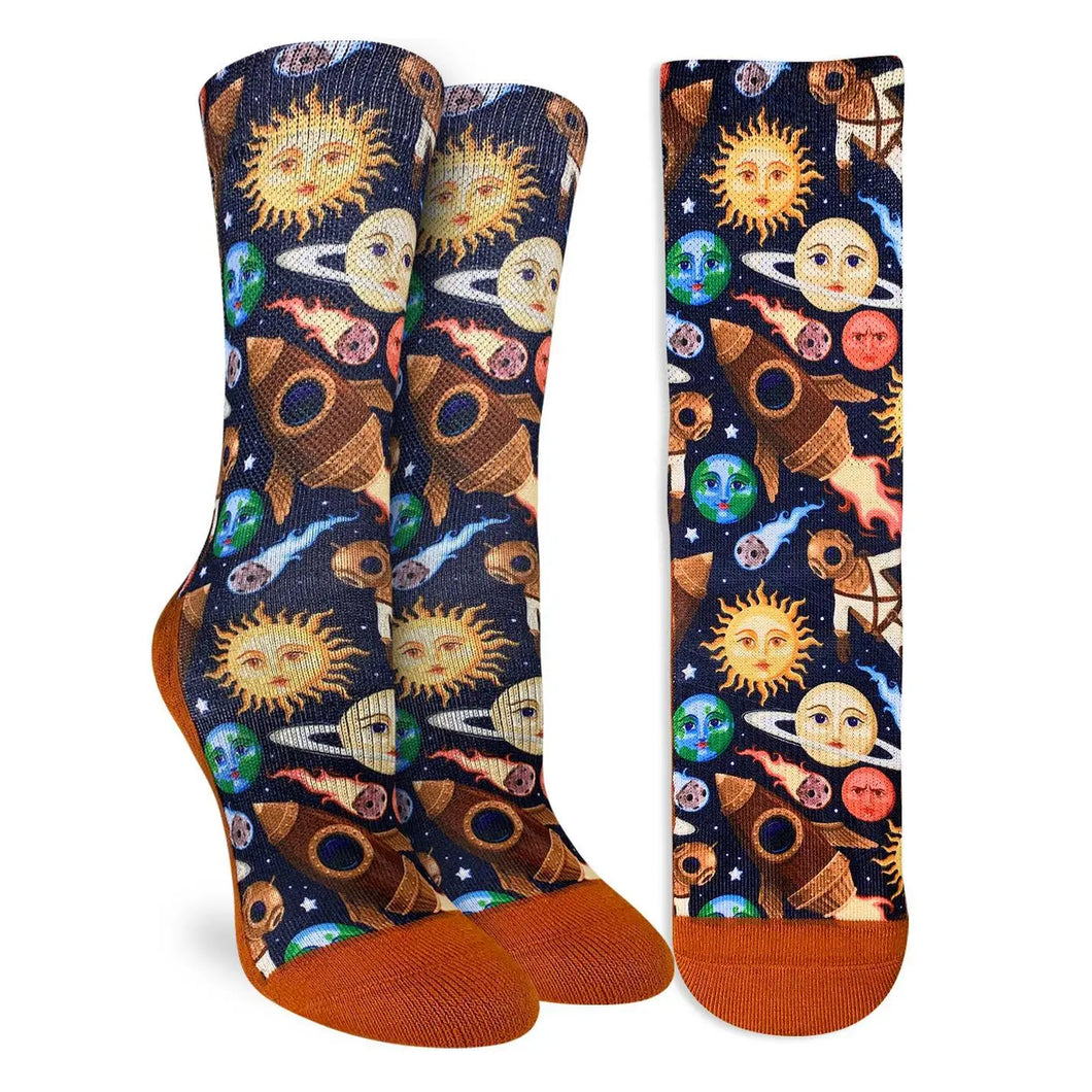 GOOD LUCK SOCK | STARS & STEAMPUNK
