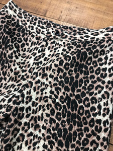 RELOVED- LEOPARD PANTS- 9