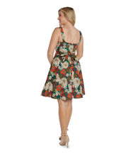 Load image into Gallery viewer, EVA ROSE- 70s FLOWER DRESS
