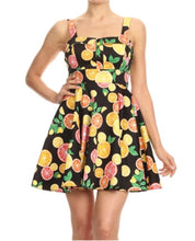 Load image into Gallery viewer, EVA ROSE CITRUS- FIT AND FLARE
