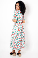Load image into Gallery viewer, FINAL SALE VOODOO VIXEN- MIDI CHERRY DRESS
