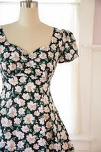 Load image into Gallery viewer, FINAL SALE HEART OF HAUTE-BLACK WILD ROSE DRESS
