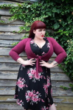 Load image into Gallery viewer, HEART OF HAUTE- BURGUNDY SWEET SWEATER

