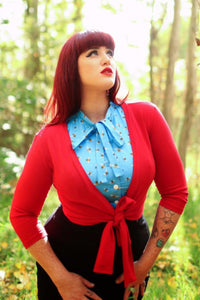 HEART OF HAUTE- SWEET SWEATER RED OR BLACK