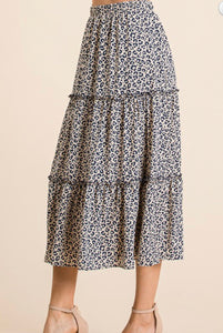 LEOPARD SKIRT