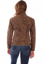 Load image into Gallery viewer, SCULLY- LEOPARD DENIM JACKET
