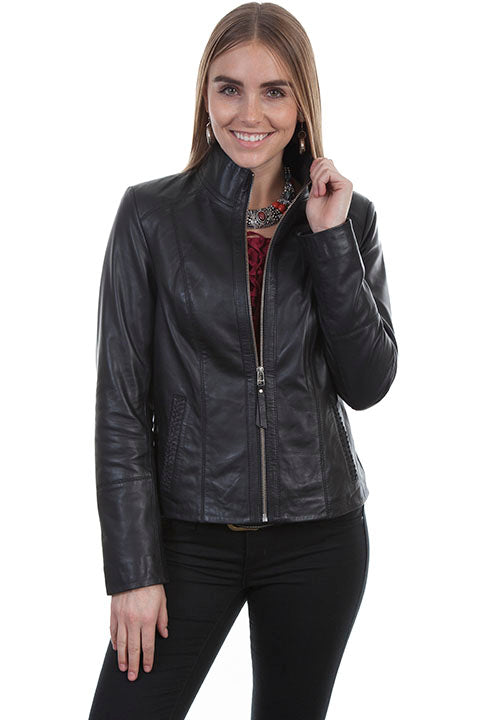 SCULLY- BLACK LEATHER JACKET