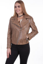 Load image into Gallery viewer, SCULLY- SAND MOTO JACKET

