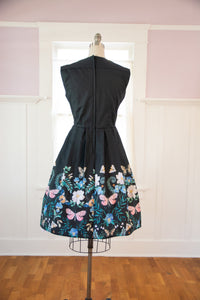 FINAL SALE HEART OF HAUTE- BUTTERFLY BORDER DRESS