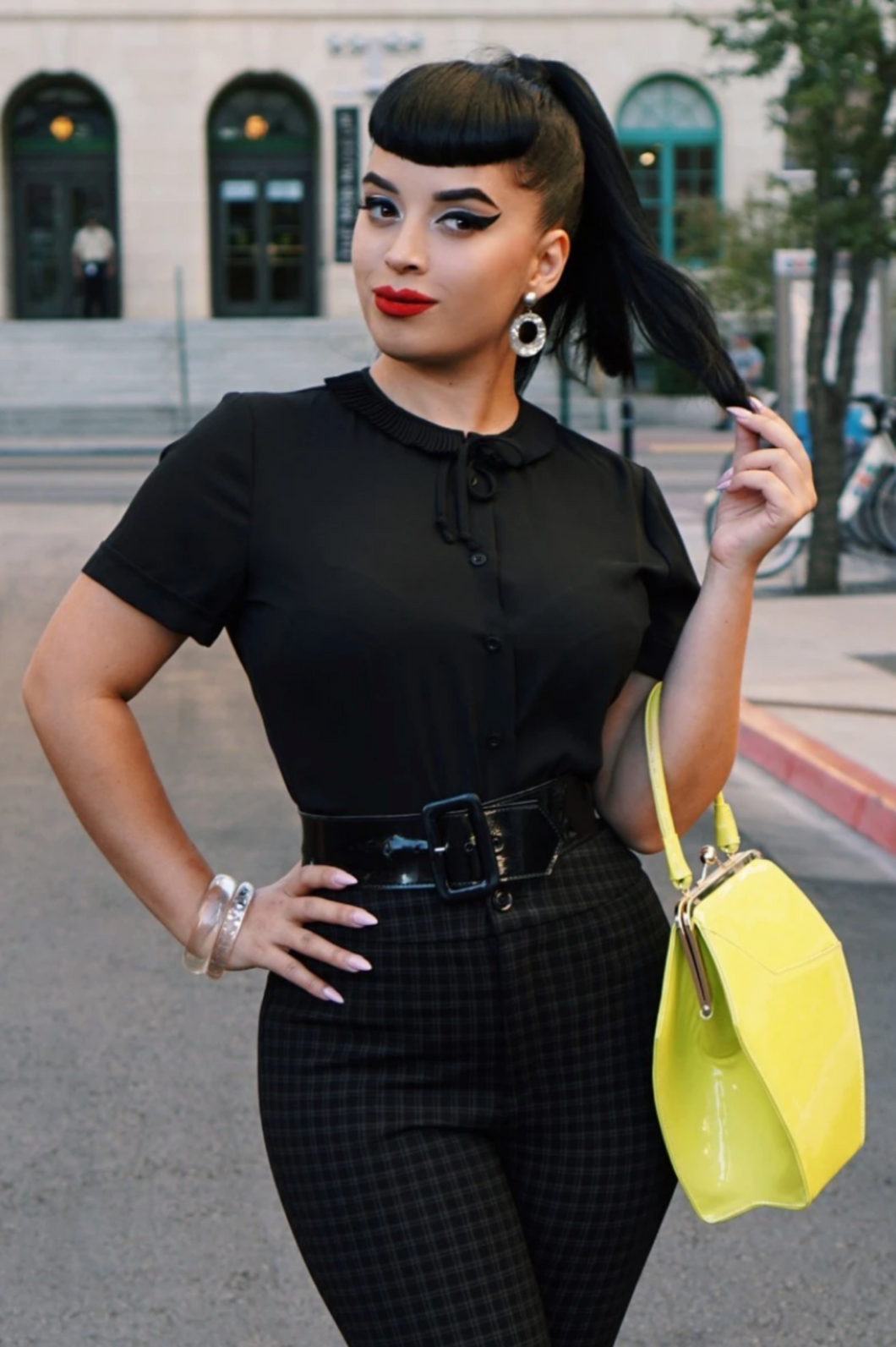 TAILOR & TWIRL- INGRID BLOUSE