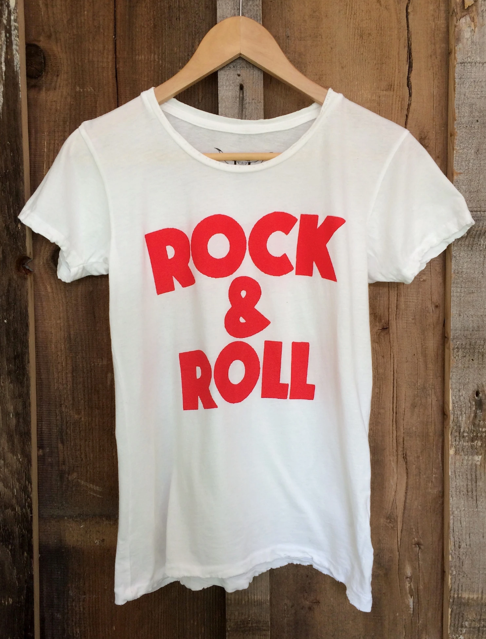 BANDIT BRAND- ROCK & ROLL WHITE TEE
