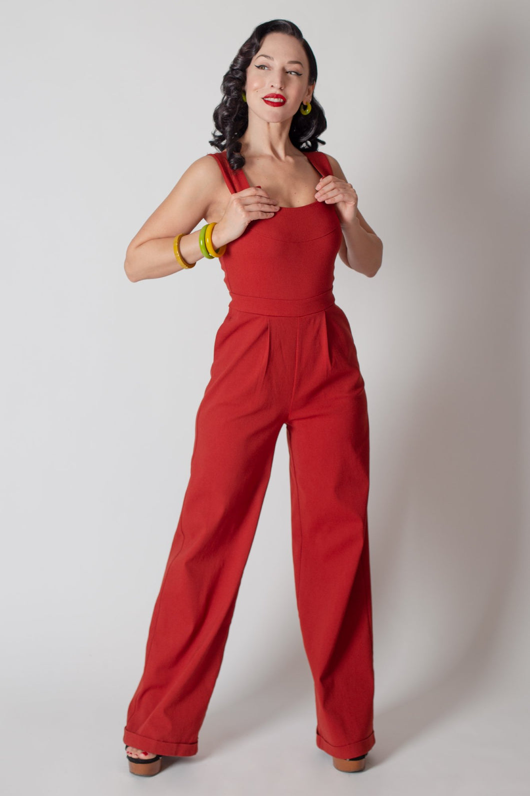 TATYANA- RUST OVERALLS