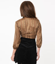 Load image into Gallery viewer, SMAK PARLOUR- LEOPARD BLOUSE
