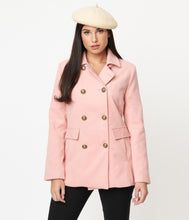 Load image into Gallery viewer, UNIQUE VINTAGE- PINK PEACOAT

