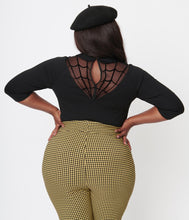 Load image into Gallery viewer, FINAL SALE UNIQUE VINTAGE- 3/4 SLEEVE WEB TOP

