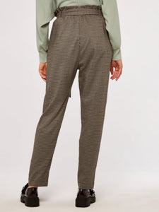 APRICOT- TIE WAIST TROUSERS