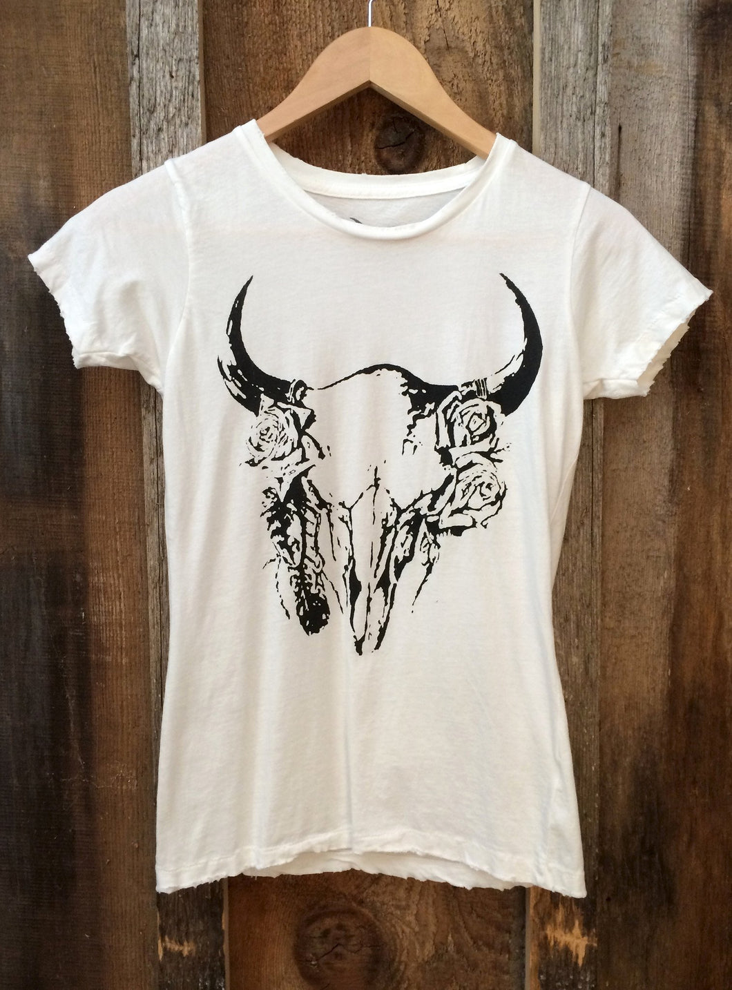 BANDIT BRAND- SKULL AND ROSES TEE