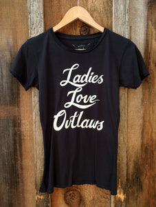 BANDIT BRAND- LADIES LOVE OUTLAWS BLACK OR WHITE