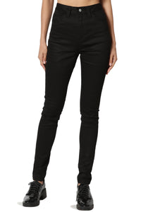 DICKIES- SKINNY HIGH RISE BLACK