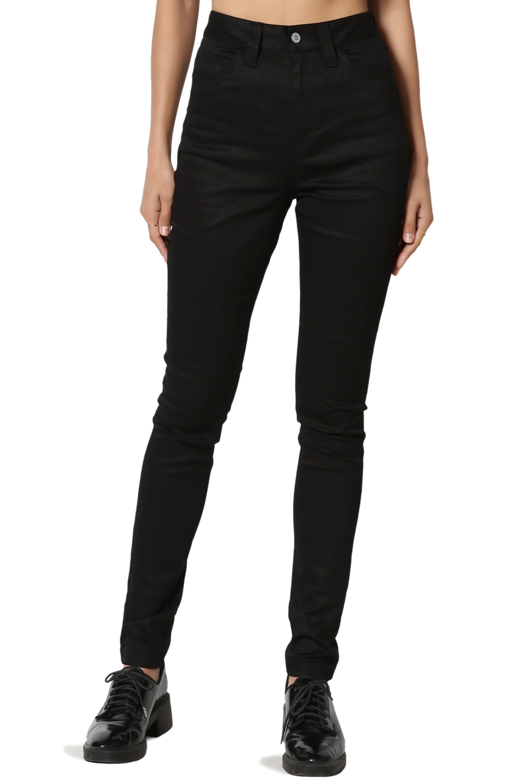 DICKIES- SKINNY HIGH RISE BLACK
