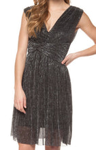 Load image into Gallery viewer, DEX- METALLIC KNOT DRESS
