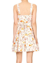 Load image into Gallery viewer, EVA ROSE FOX PRINT- FIT AND FLARE
