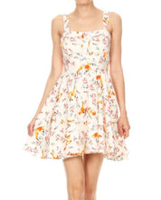 Load image into Gallery viewer, EVA ROSE FOX PRINT- FIT AND FLARE
