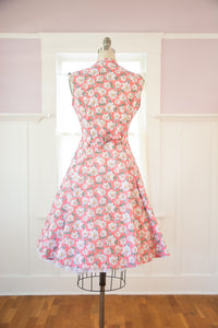 HEART OF HAUTE- CORAL WILD ROSE DRESS