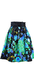 Load image into Gallery viewer, HEART OF HAUTE- PEACOCK SKIRT
