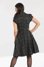 Load image into Gallery viewer, FINAL SALE HELL BUNNY- DARK PLAID DRESS
