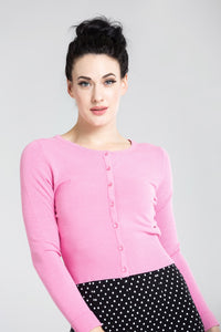 HELL BUNNY- PINK CARDIGAN