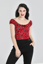 Load image into Gallery viewer, FINAL SALE HELL BUNNY- RED CHERRY TOP
