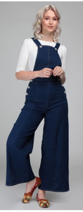 COLLECTIF- THELMA DENIM OVER-ALLS