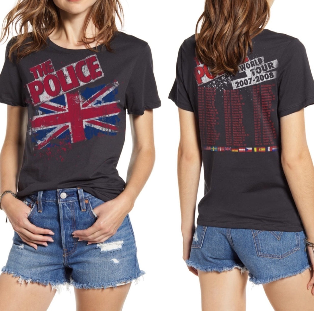 THE POLICE UK TOUR TEE